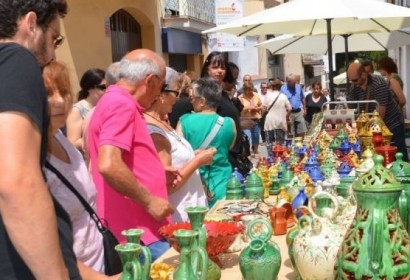 Imatge d'arxiu de la fira de la ceràmica que se celebra cada any a Argentona.