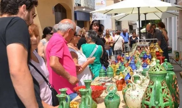 Imatge d'arxiu de la fira de la ceràmica que se celebra cada any a Argentona.