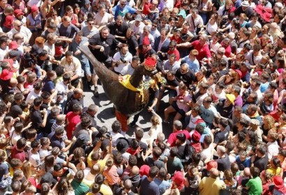 Salt de l'Àliga de la Patum de Lluïment de Berga