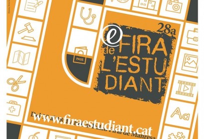 Cartell oficial de la Fira de l'Estudiant d'aquest 2020.