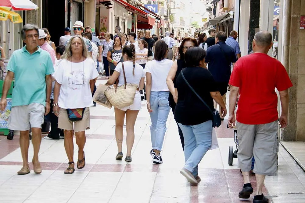 El centre de Calella