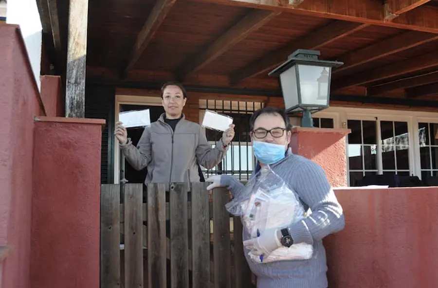 Més de 4.000 mascaretes a Sant Vicenç de Montalt.