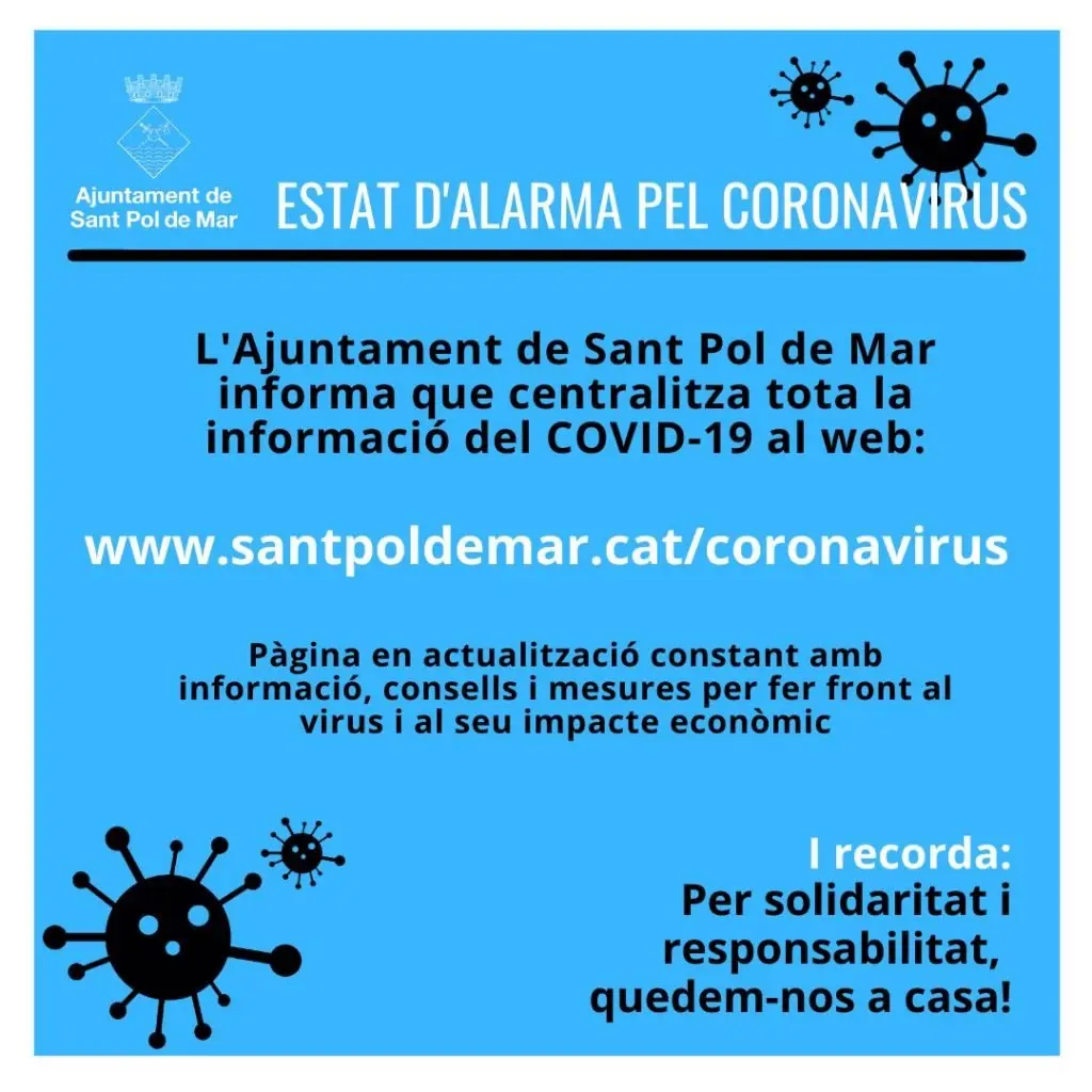 sant pol de mar ajuntament|sant pol de mar coronavirus