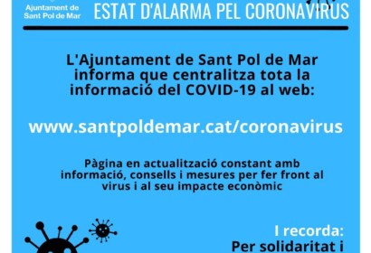 sant pol de mar ajuntament|sant pol de mar coronavirus