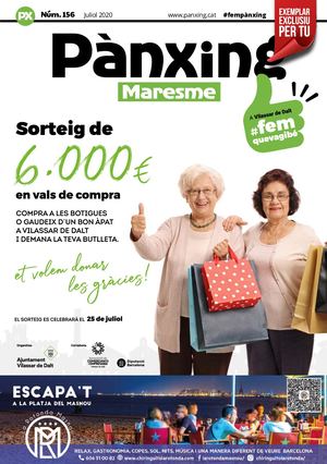 Cartell de la campanya Sabies que Comprar a Vilassar té premi