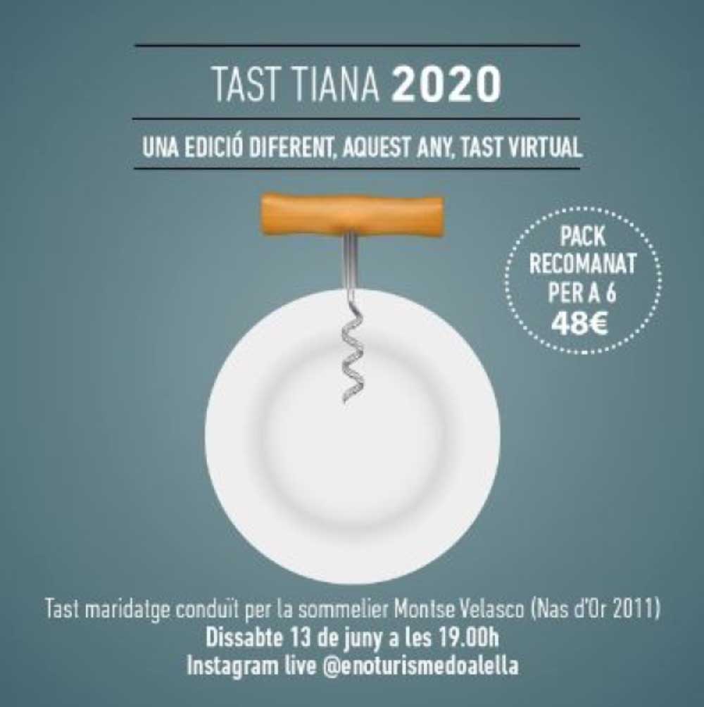 Cartell del Tast Tiana 2020