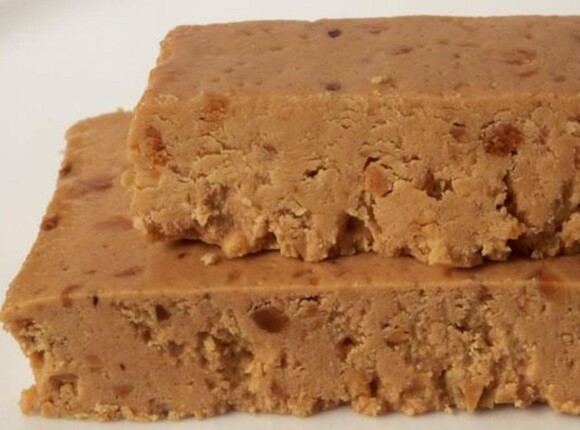 The turrón de Jijona is a regional Christmas sweet in the Mediterranean Coast of Spain