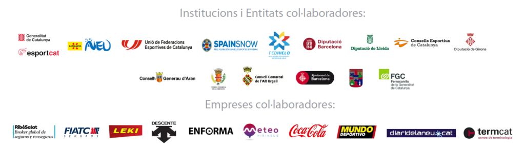 Esquí alpí- Institucions i Entitats col·laboradores