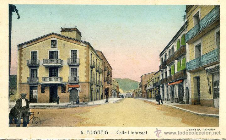 Carrer Llobregat a Puig-reig