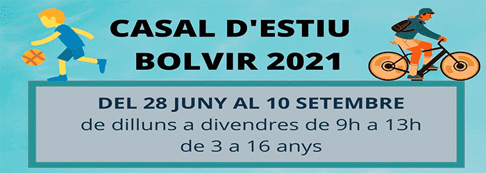 Casal D'estiu Bolvir 2021