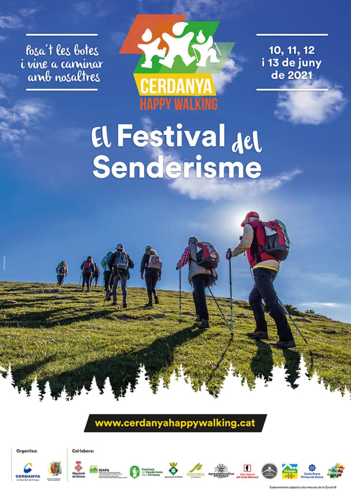 Cartell del Cerdanya Happy Walking