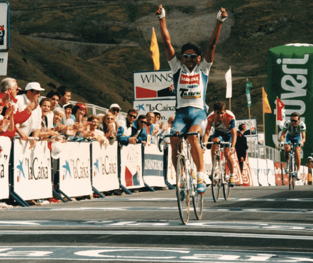 La Volta - Claudio Chiapucci guanya a Boí Taüll l'any 1994