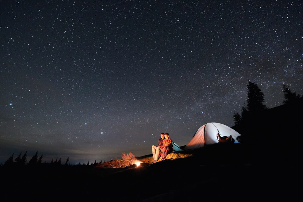 Passar una nit a l’aire lliure per poder parlar d’estrelles és una experiència única