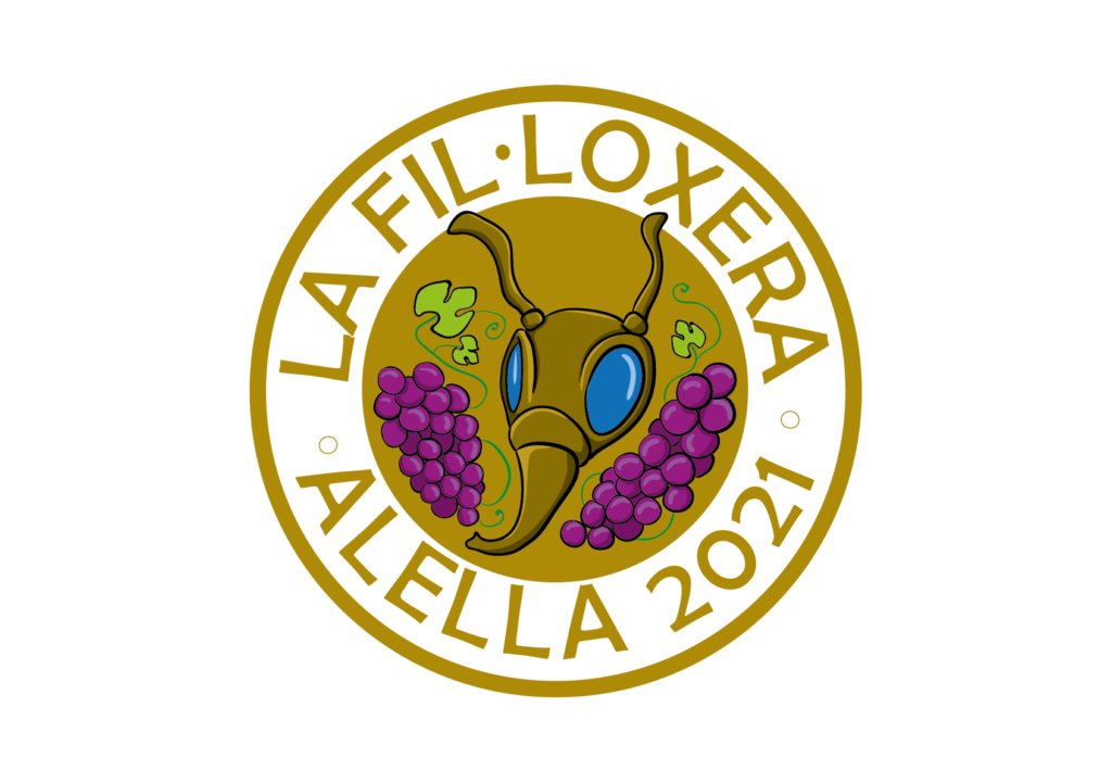 Festamorfosi - Logo de la Fil·loxera d'Alella 2021 