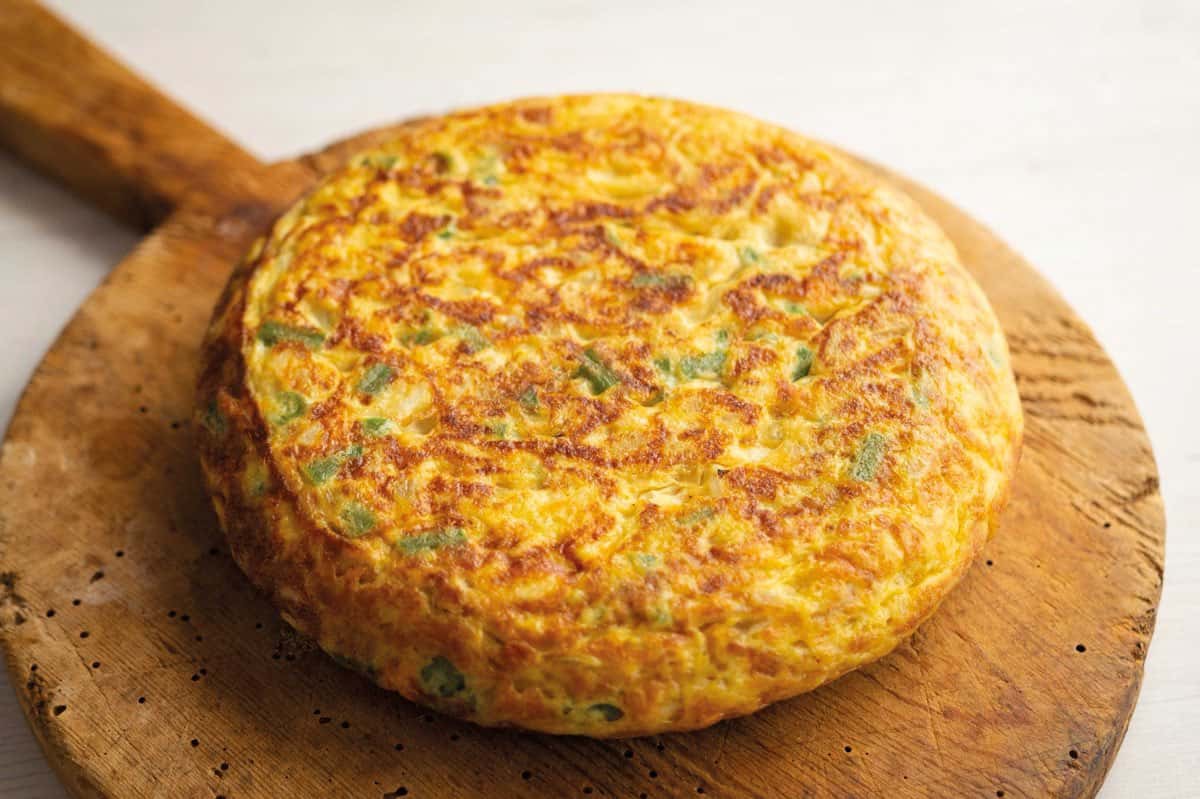 Truita de Patates i carabassó amb ceba - Pànxing