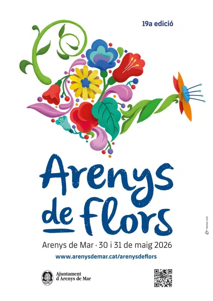 19a edició d'Arenys de Flors. Arenys de Mar, 30 i 31 de maig 2026