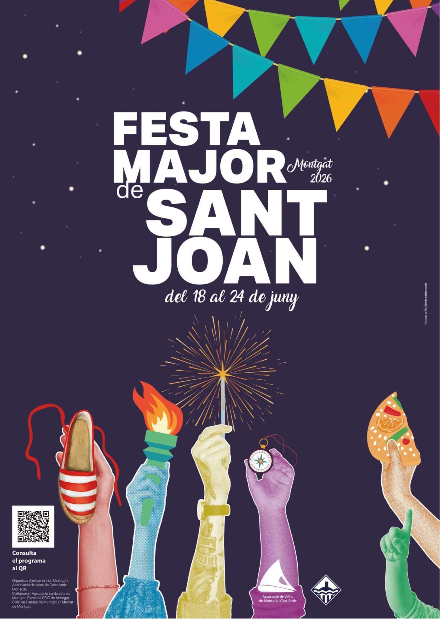 Festa Major de Sant Joan a Montgat 2026 | Programa complet del 18 al 24 de juny