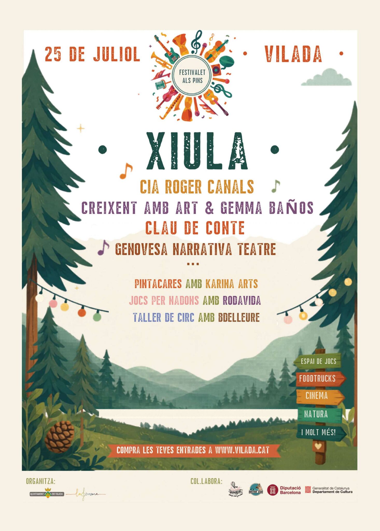 Festivalet als Pins a Vilada: 25 de juliol