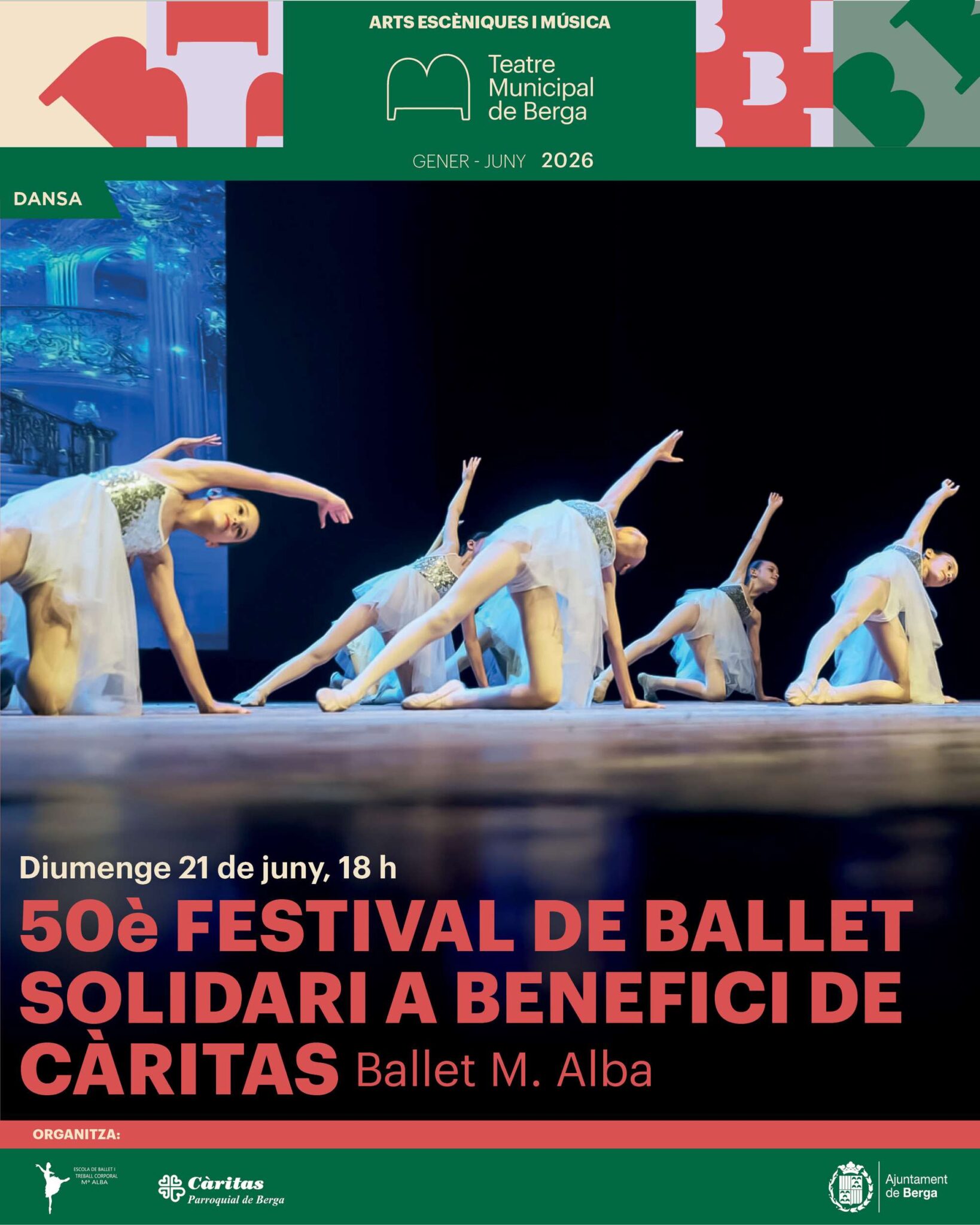 50è Festival de ballet solidari a benefici de Càritas a Berga