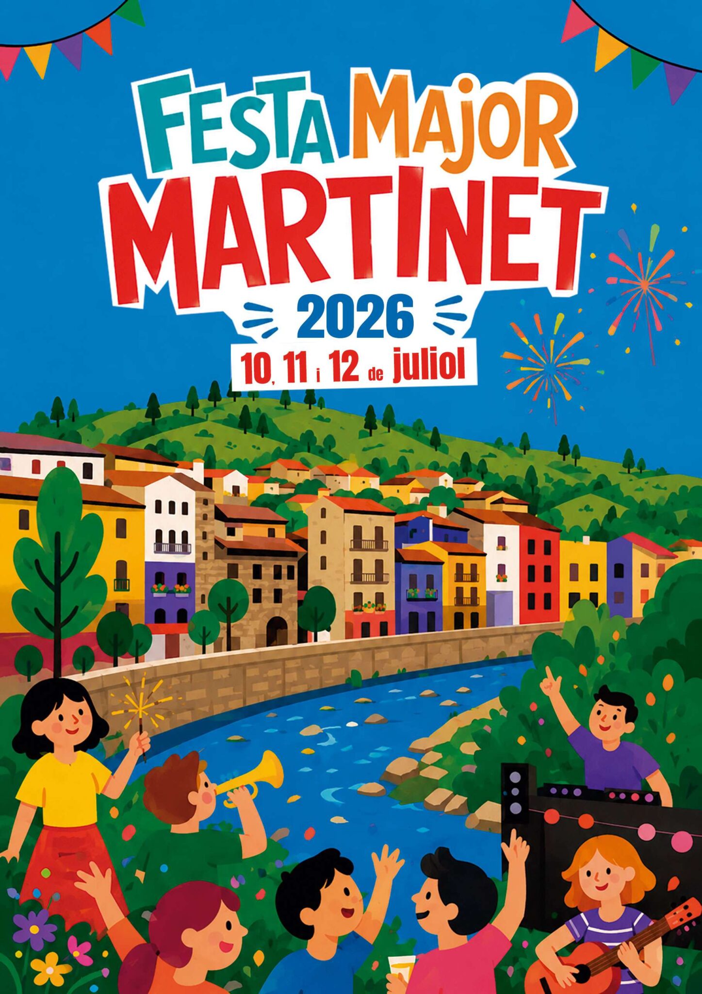 Festa Major de Martinet: música, tradició i activitats del 10 al 12 de juliol