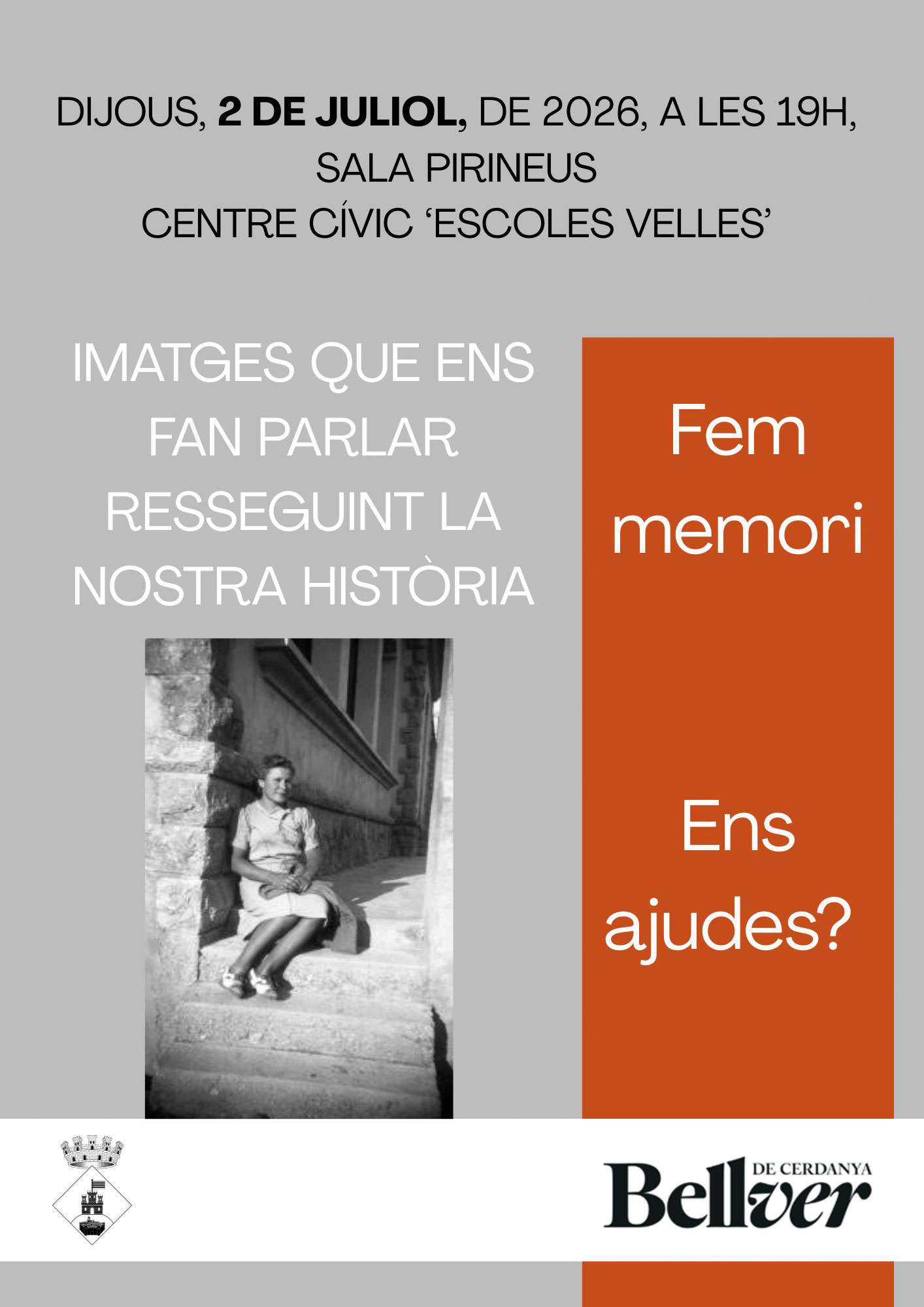 Exposició 'Imatges que ens fan parlar' a Bellver de Cerdanya: recollint la història local