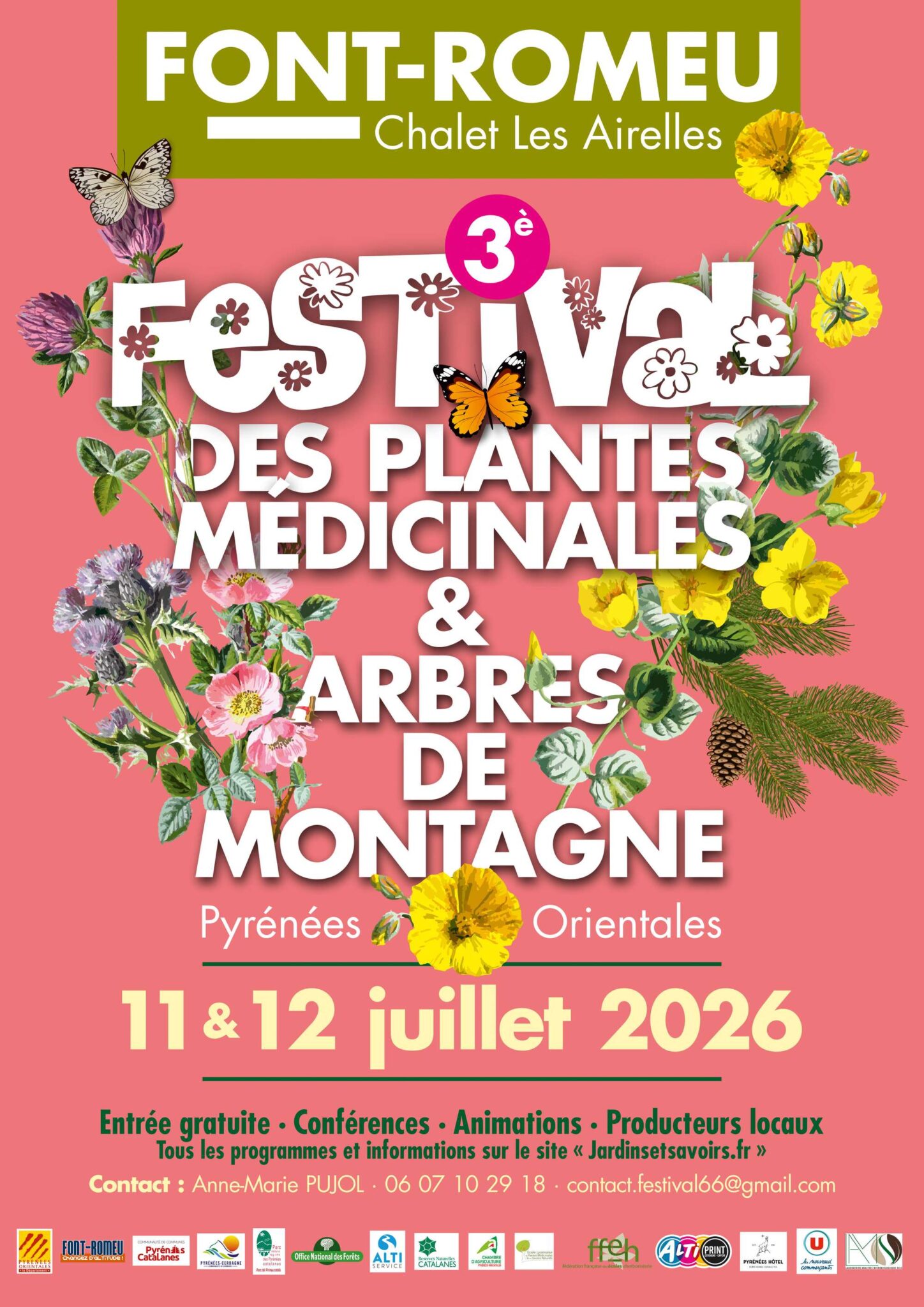 Festival de Plantes Medicinals i Arbres de Muntanya 2026 a Font-romeu: programa i activitats