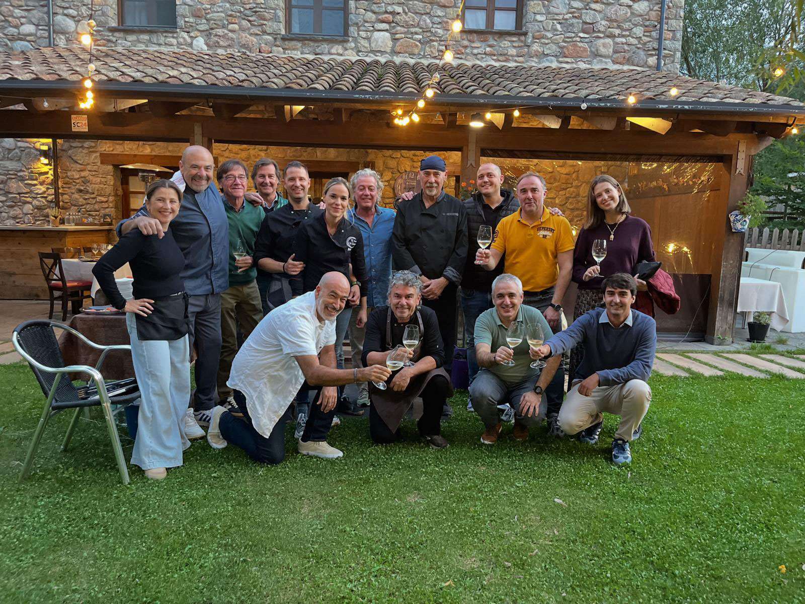 Acte de degustació a la Fireta d’El Nou Cal Caterí