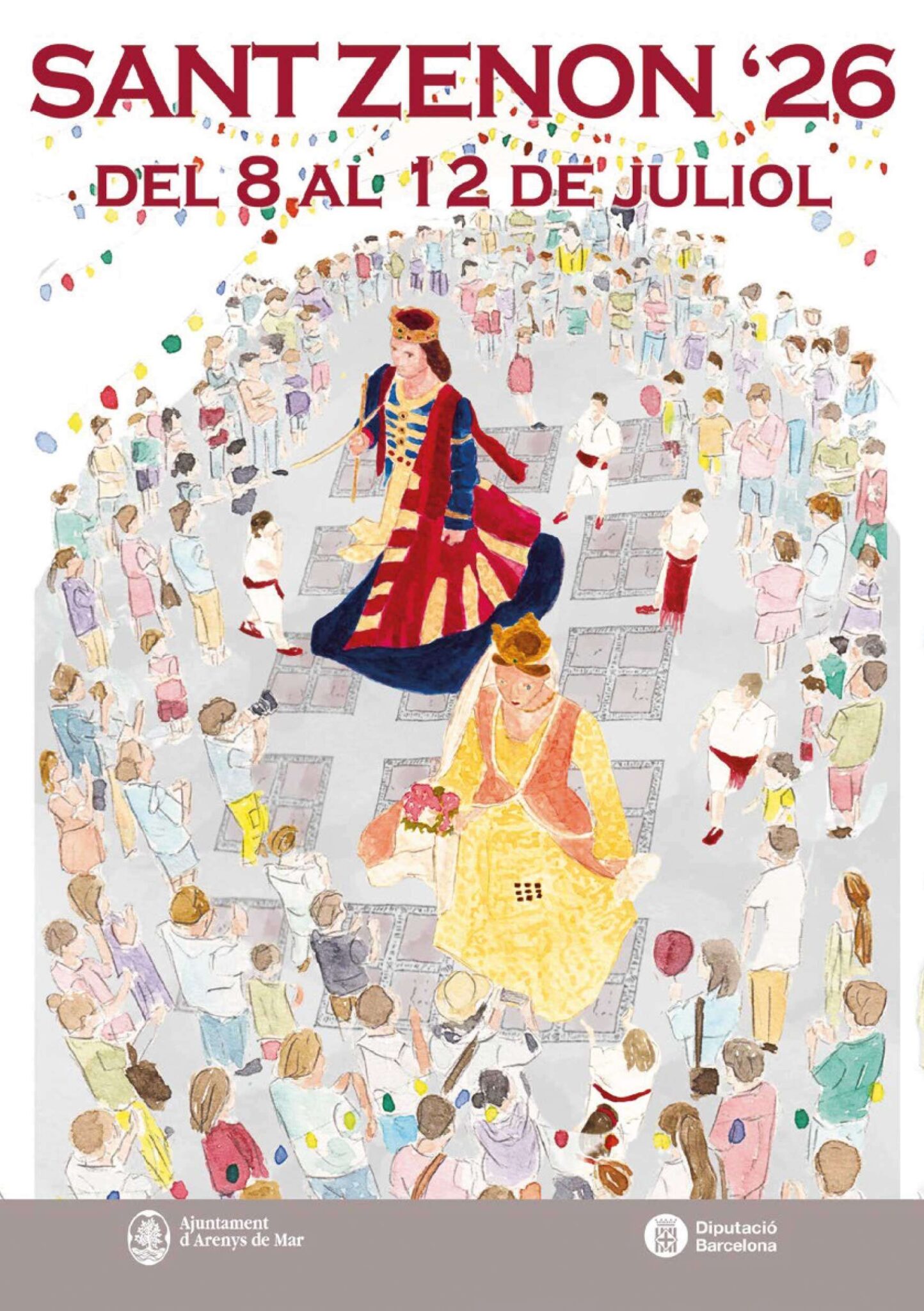 Festa Major de Sant Zenon 2026 a Arenys de Mar: programa del 8 al 12 de juliol