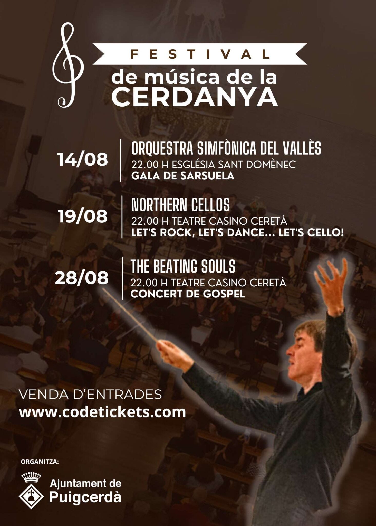Festival de Música de la Cerdanya 2026: tres concerts a Puigcerdà