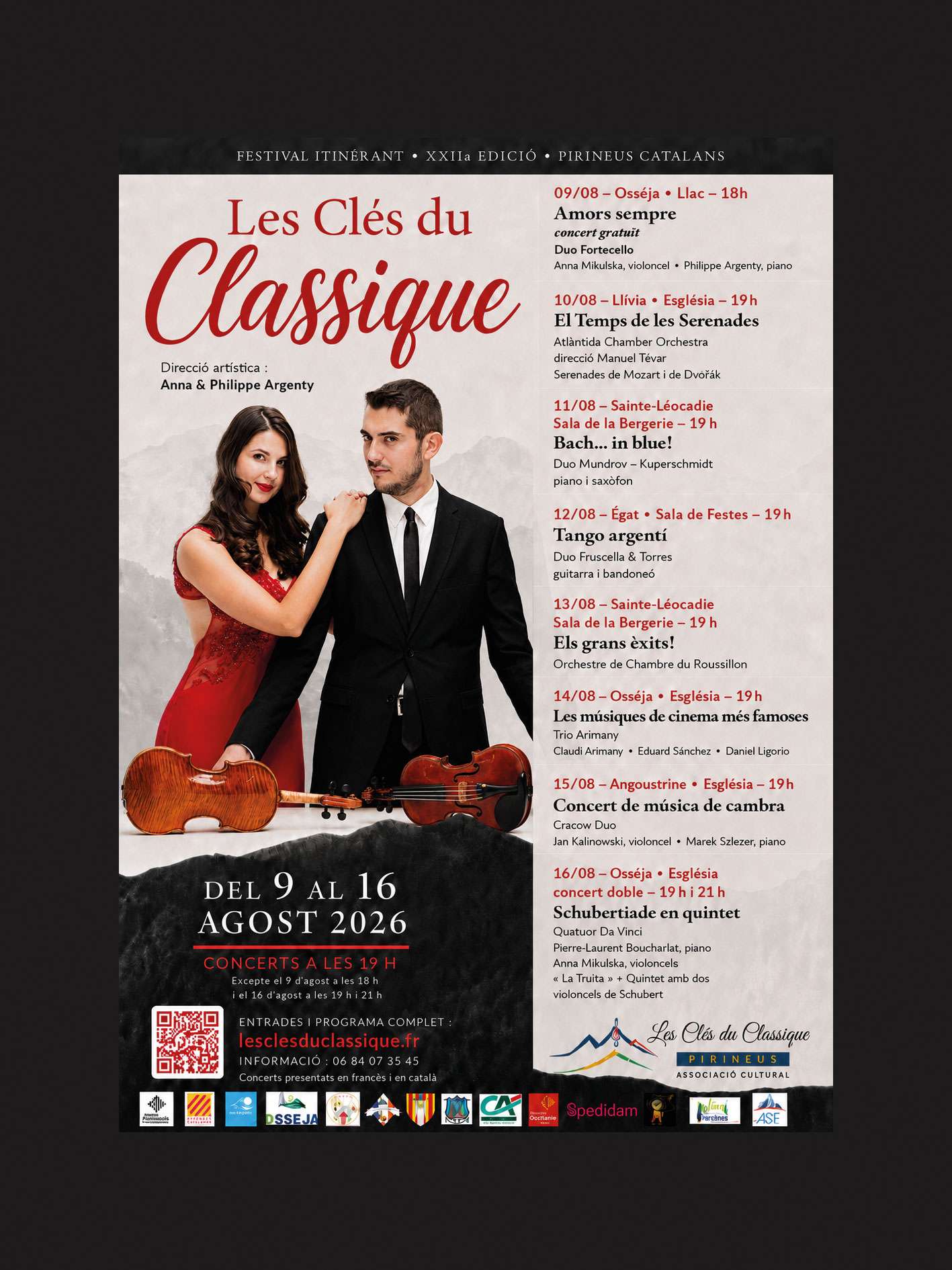 Festival Les Clés du Classique 2026: concerts de música clàssica als Pirineus Catalans