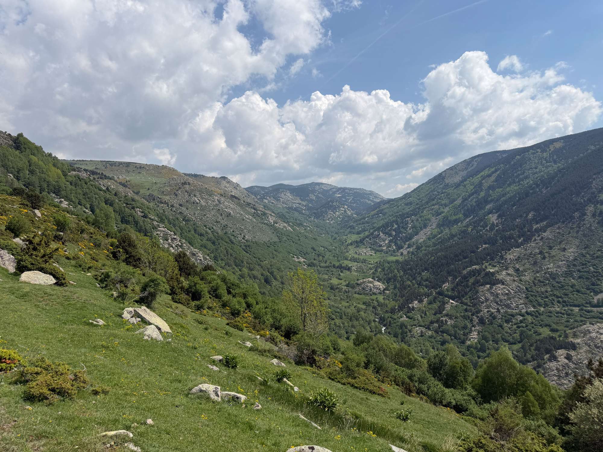 Vall d'origen glacial d'Angoustrine