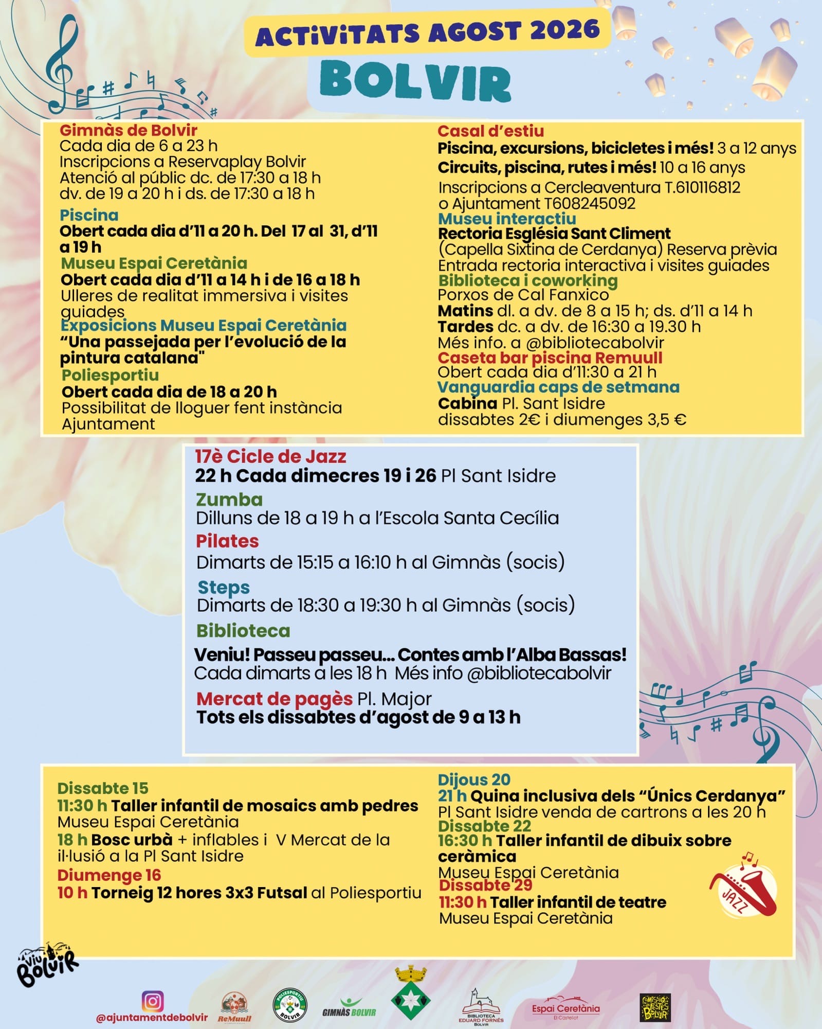 ACTIVITATS 2A QUINZENA