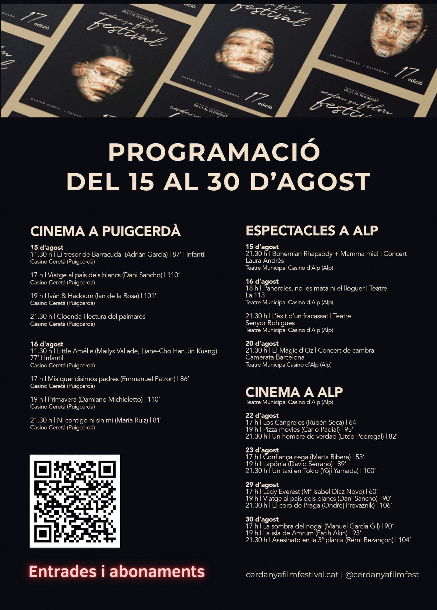FESTIVAL DE CINEMA
