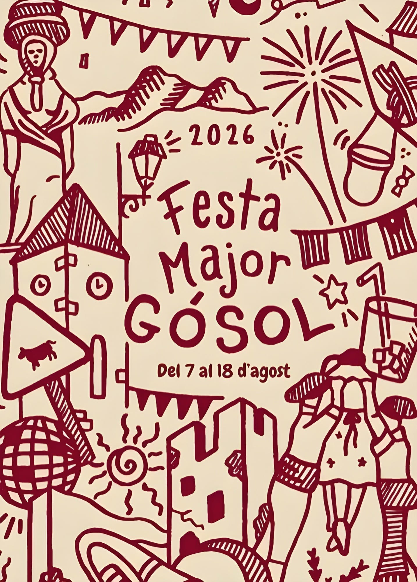 Cartell de la Festa Major de Gósol