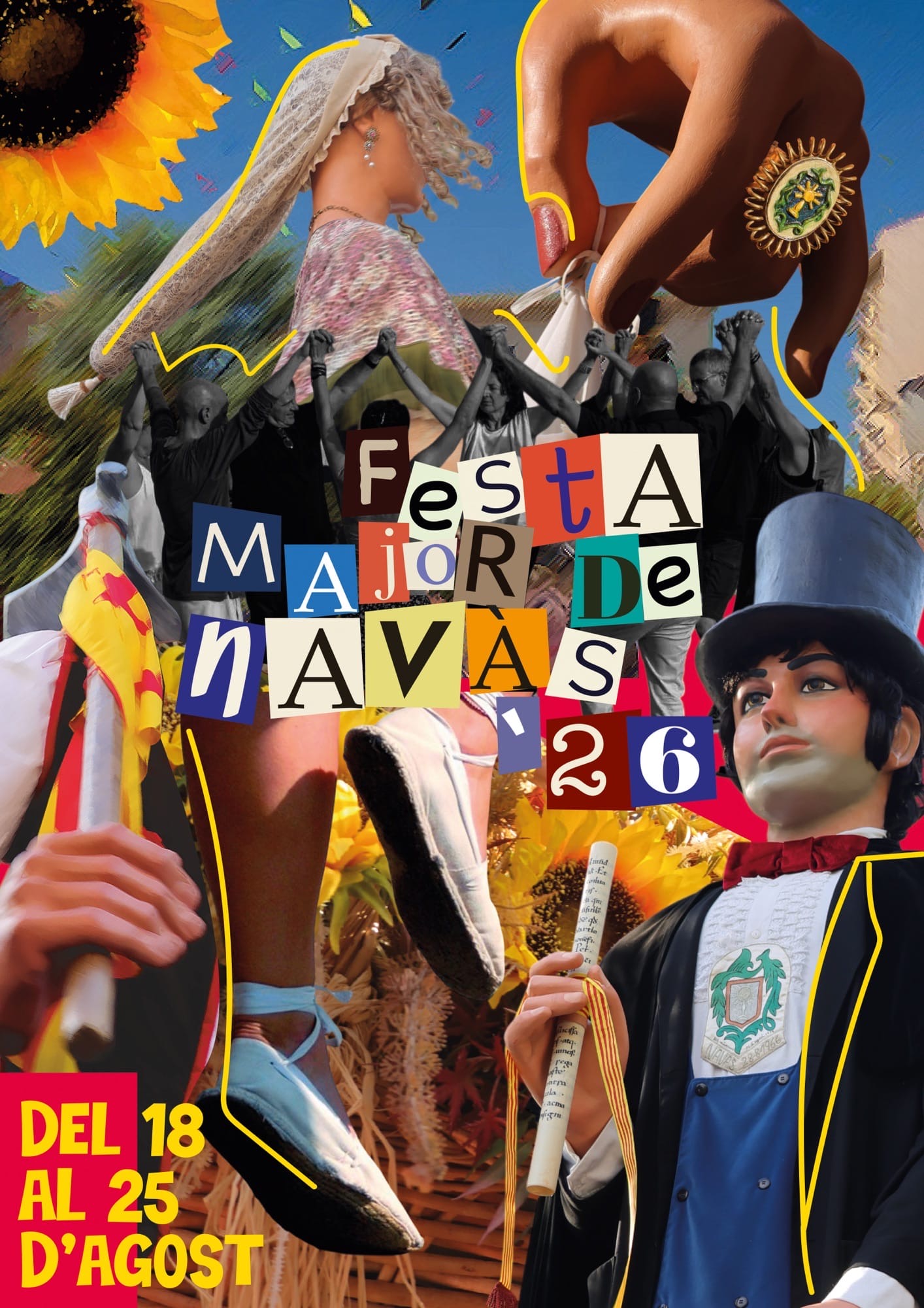 Cartell de la Festa Major de Navàs 2026