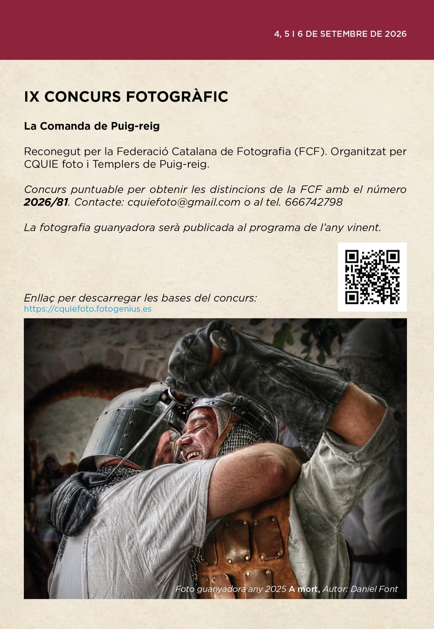 Ambient de la Festa dels Templers