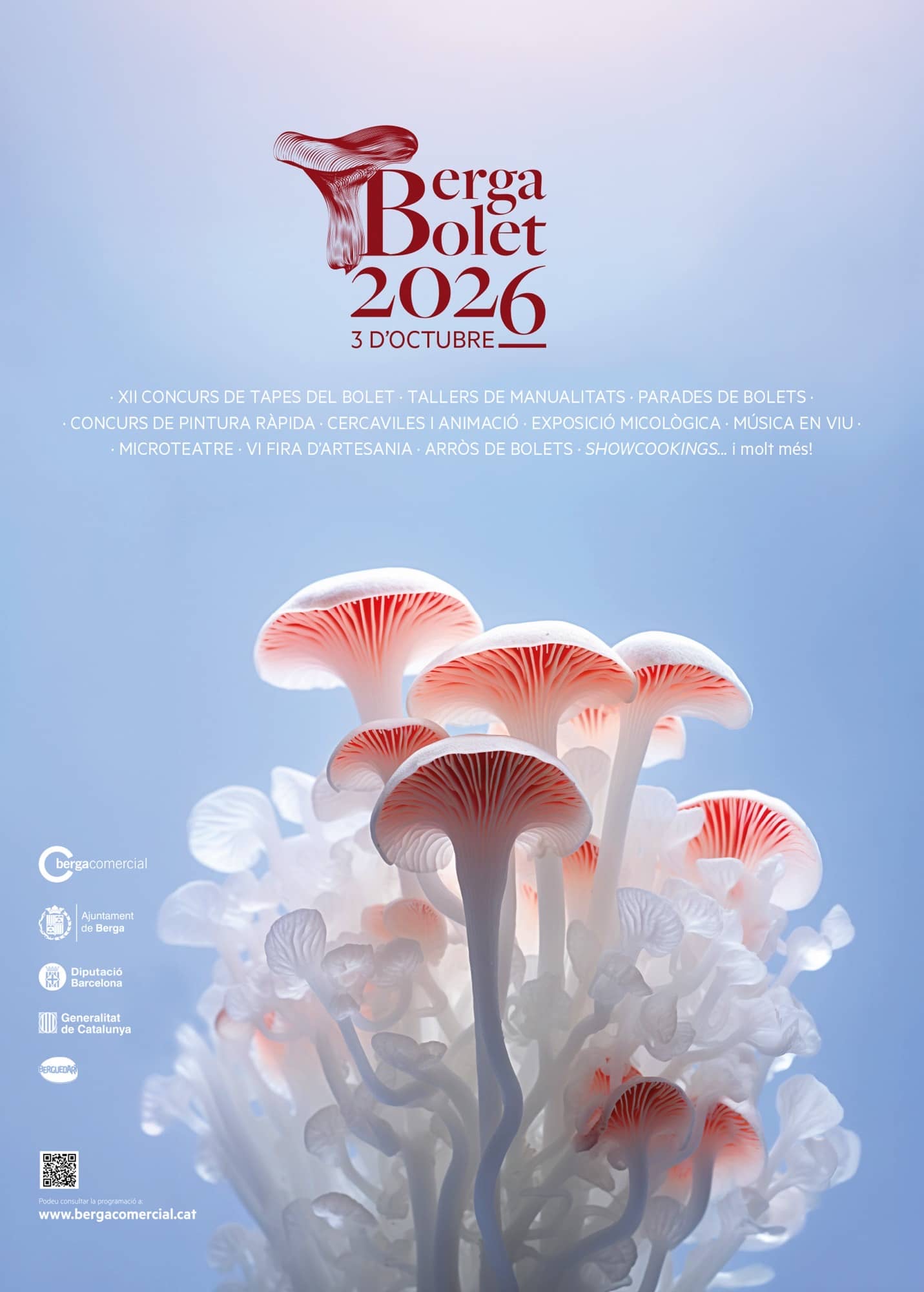 Cartell de l'esdeveniment Berga Bolet 2026