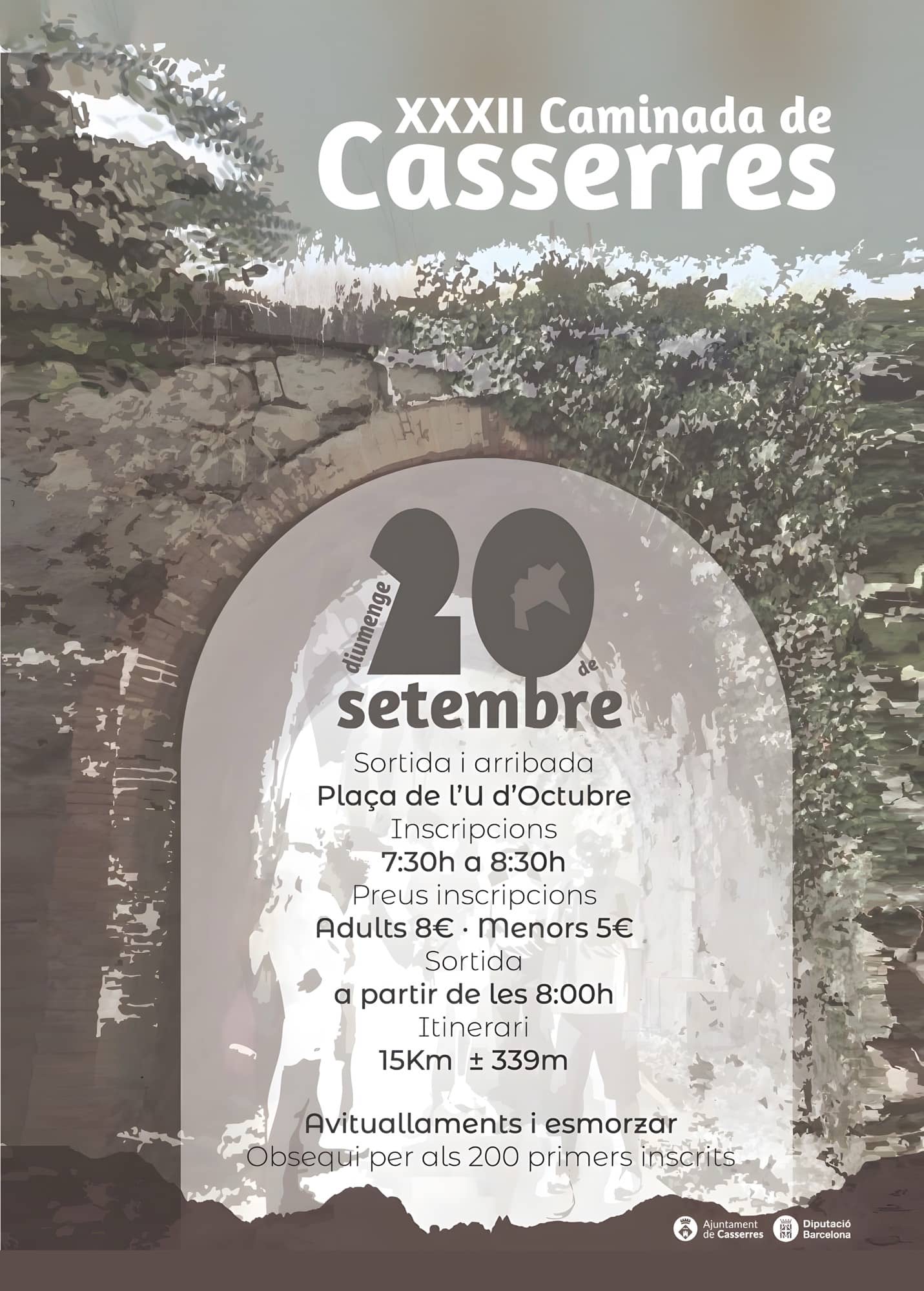 Cartell de la caminada popular