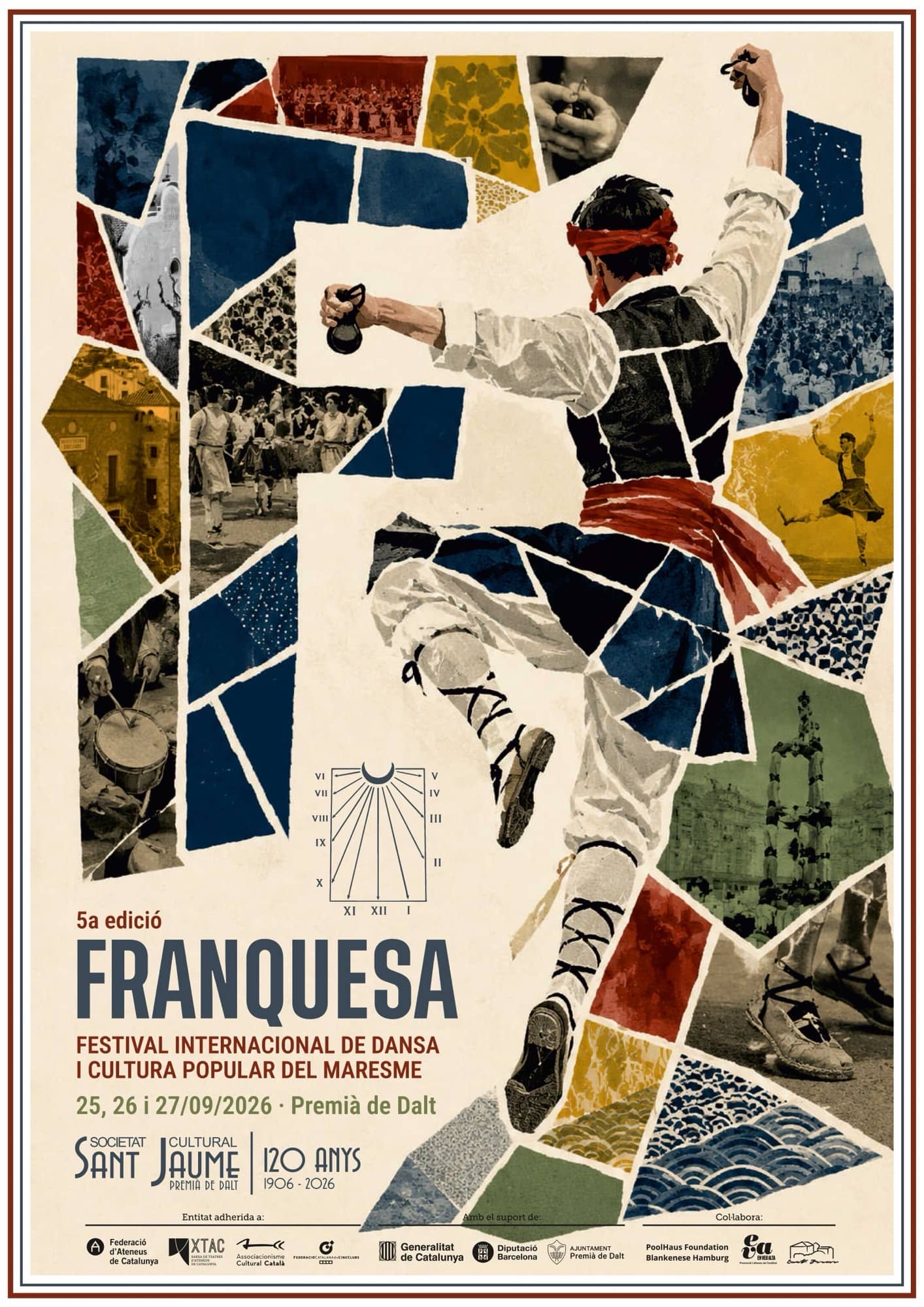 Cartell del Festival Franquesa de Premià de Dalt