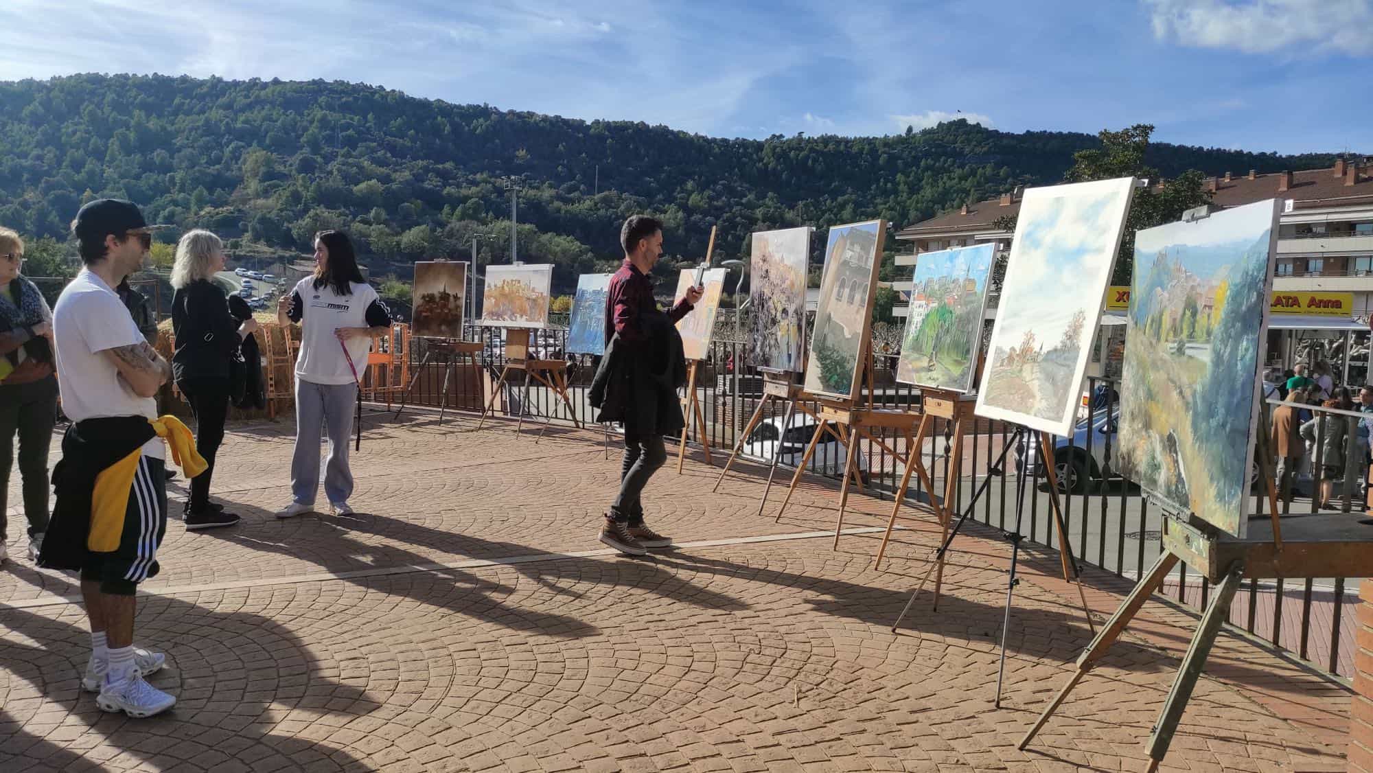 Pintura ràpida a la fira