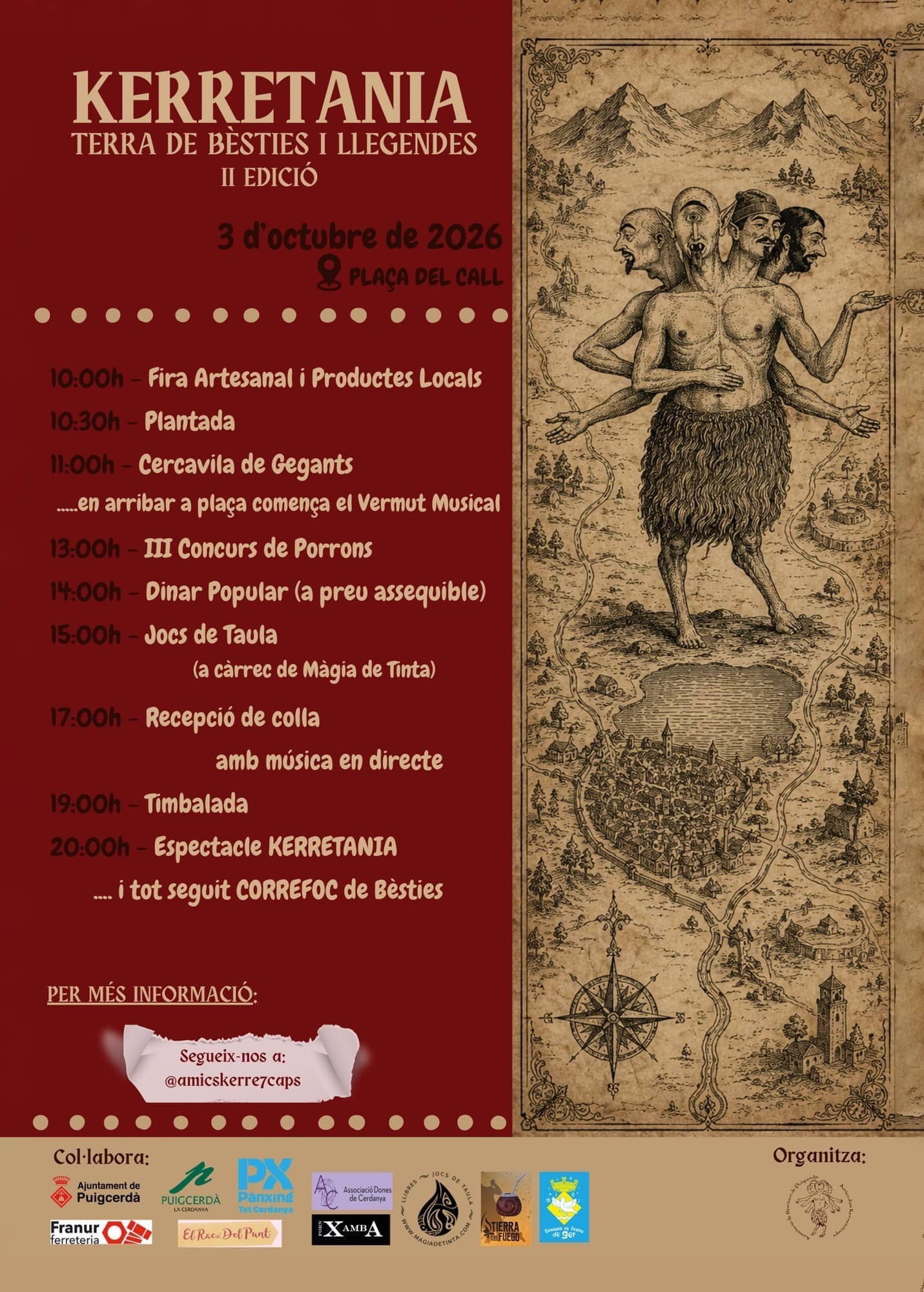 Cartell de l'esdeveniment Kerretania II Edició