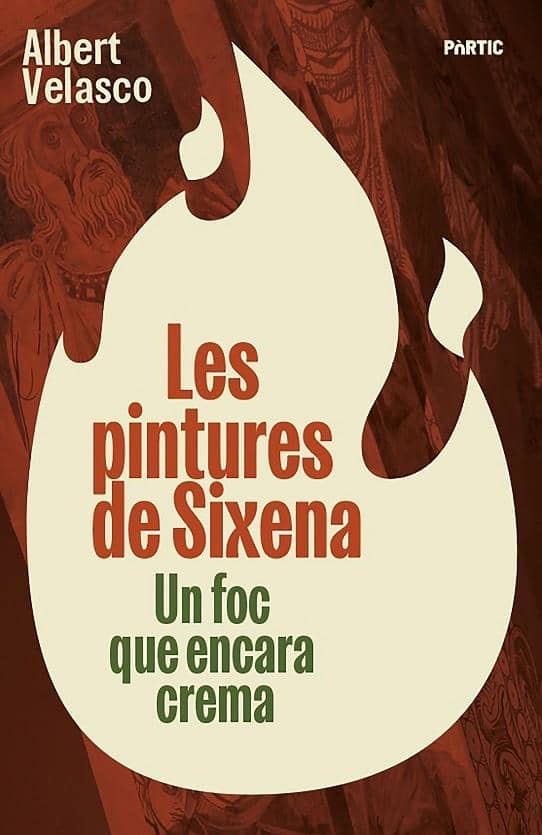 Portada del llibre Les pintures de Sixena, d'Albert Velasco