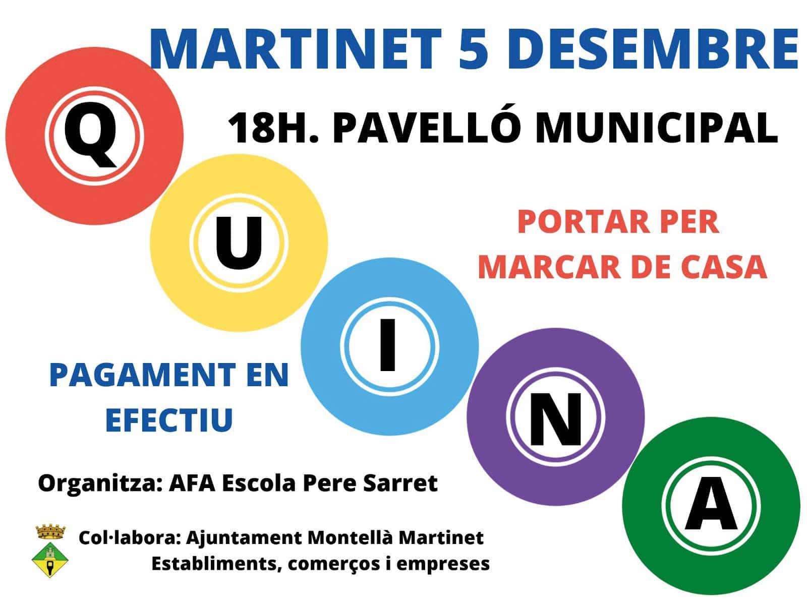 Cartell de la Quina a Martinet