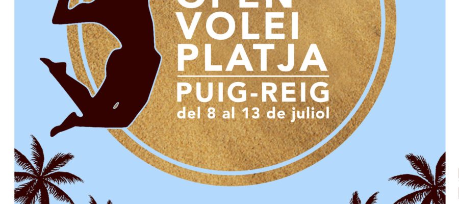 CARTELL VOLEI PLATJA PUIG-REIG 2024