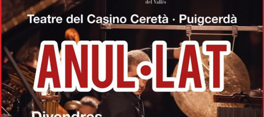 Puigcerdà anul·la el concert de Cap d'Any