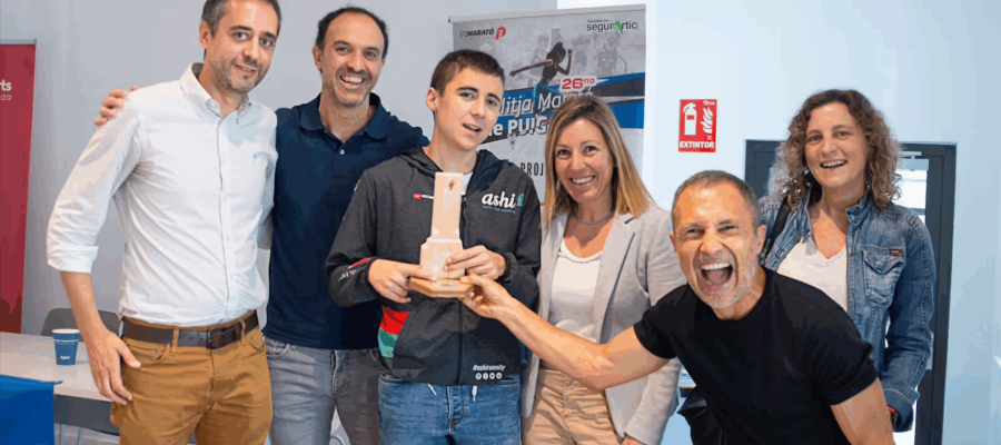Presentació cursa inclusiva Mitja Marató 2025. Font: Ajuntament de Puigcerdà