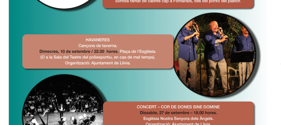 Agenda Llívia setembre 2025