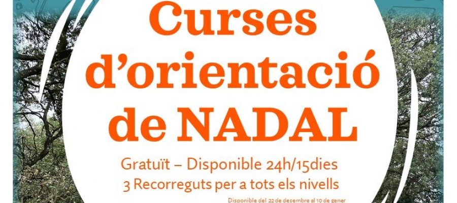 Cartell orientació per Nadal a Casserres