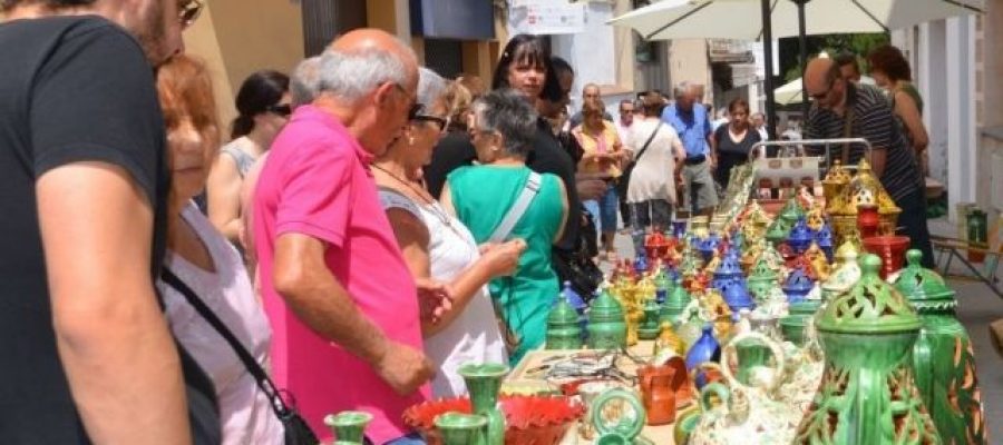 Imatge d'arxiu de la fira de la ceràmica que se celebra cada any a Argentona.