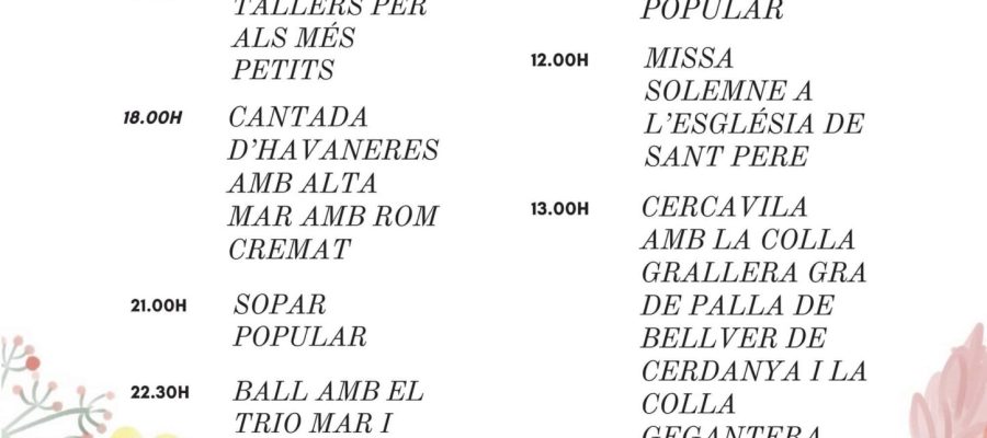 Festa Major Olopte 2025